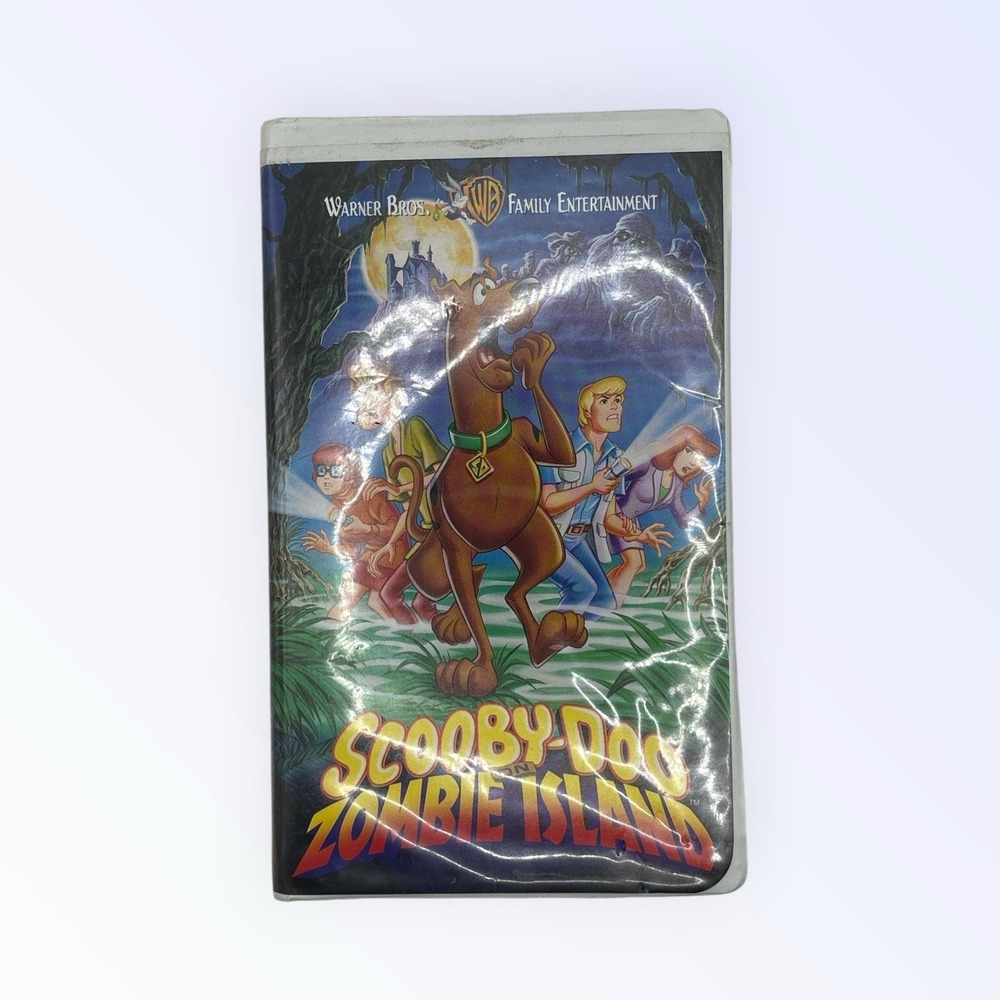 Scooby Doo On Zombie Island Vhs Movie 1998 WB Clamshell Case NR 77 Mins.